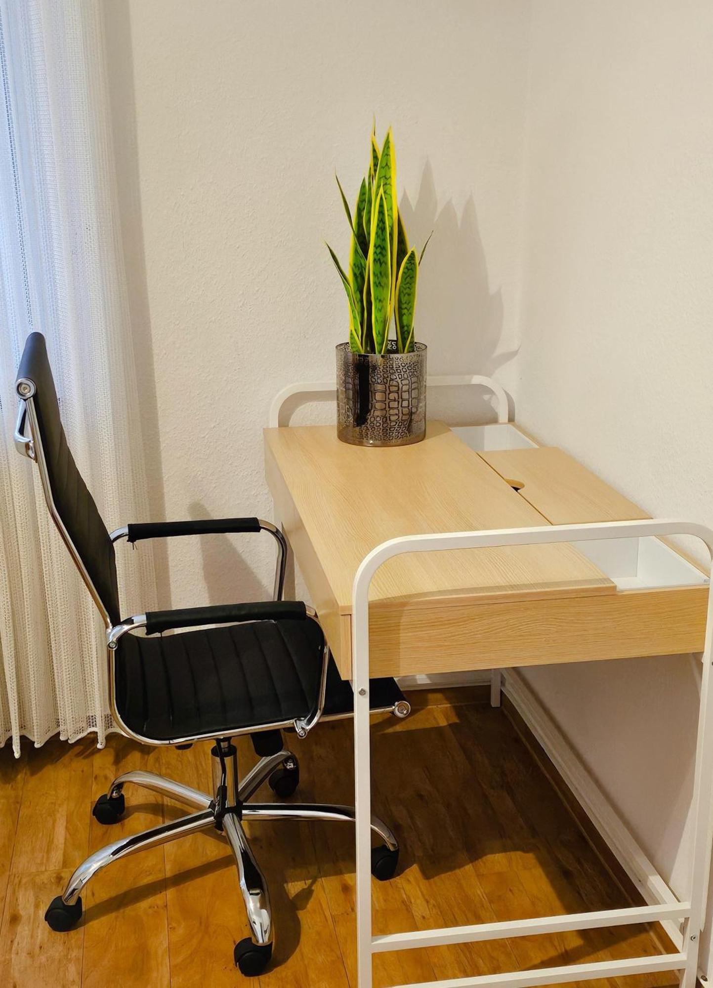 Ecocube Apartment2 Meppen14, Balkon, Kueche, Waschmaschine Quarto foto